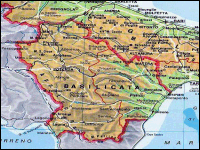 Mappa Basilicata