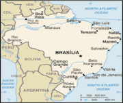 Mappa Brasile