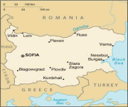 Mappa Bulgaria