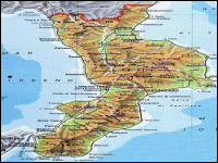 Mappa Calabria