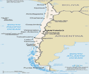 Mappa Cile