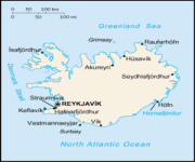 Mappa Islanda