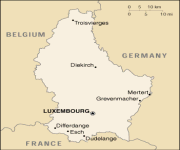 Mappa Lussemburgo