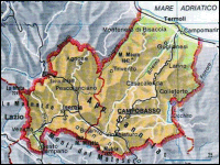 Mappa Molise