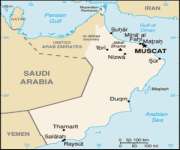 Mappa Oman