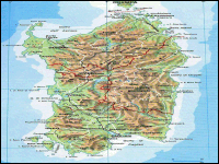 Mappa Sardegna