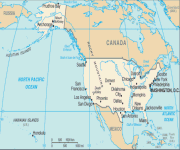 Mappa Stati Uniti