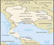 Mappa Thailandia