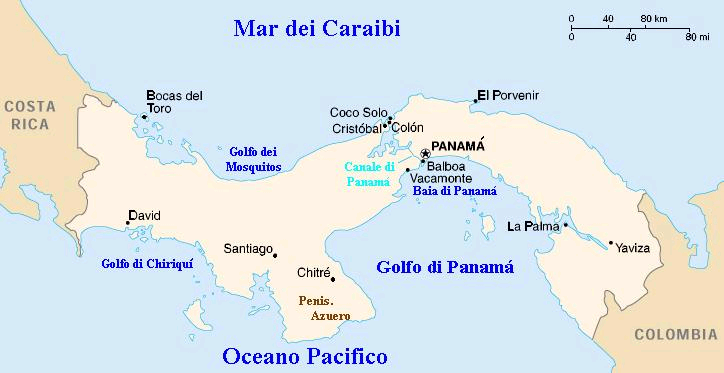 Canale Di Panama Dove Si Trova