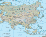 Cartina Asia