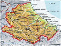 Mappa Abruzzo