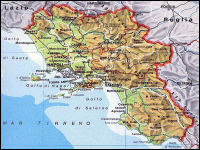 Mappa Campania