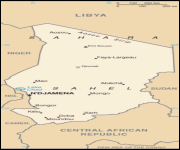 Mappa Ciad
