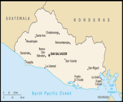 Mappa El Salvador