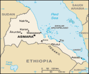 Mappa Eritrea
