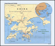 Mappa Hong Kong