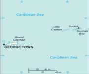 Mappa Isole Cayman