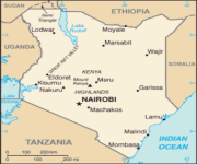 Mappa Kenya