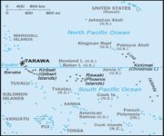 Mappa Kiribati