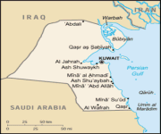 Mappa Kuwait