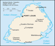 Mappa Mauritius
