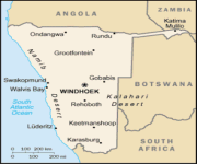 Mappa Namibia