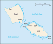 Mappa Samoa