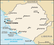 Mappa Sierra Leone