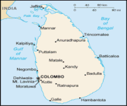 Mappa Sri Lanka