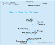 Mappa Tonga