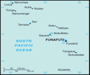 Mappa Tuvalu