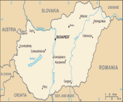 Mappa Ungheria