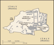 Mappa Vaticano